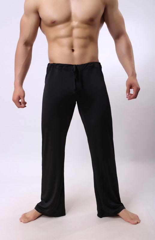 Men's casual pants breathable cool home pants pants