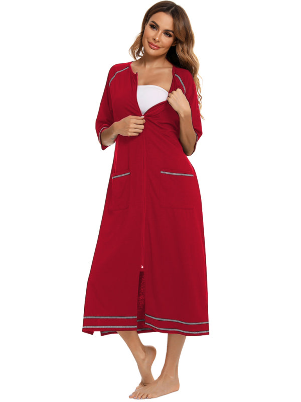 Ladies Loungewear Casual Loose Nightdress