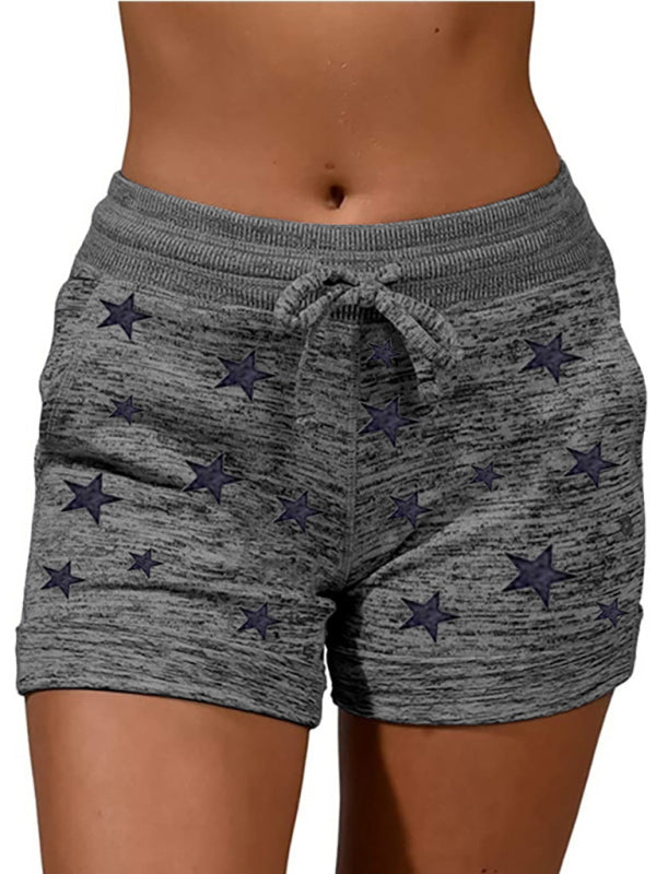 Women's Star Pattern Casual Lounge Shorts