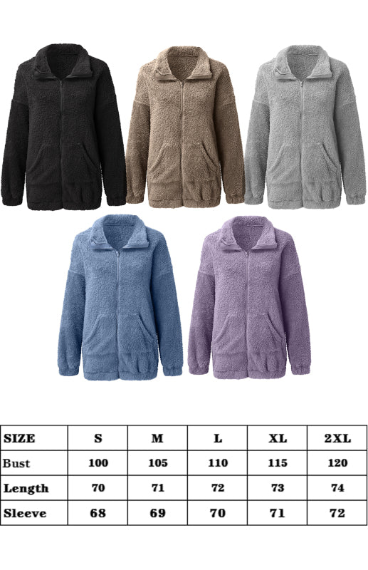 Women's Woolen Woolen Cardigan Coat