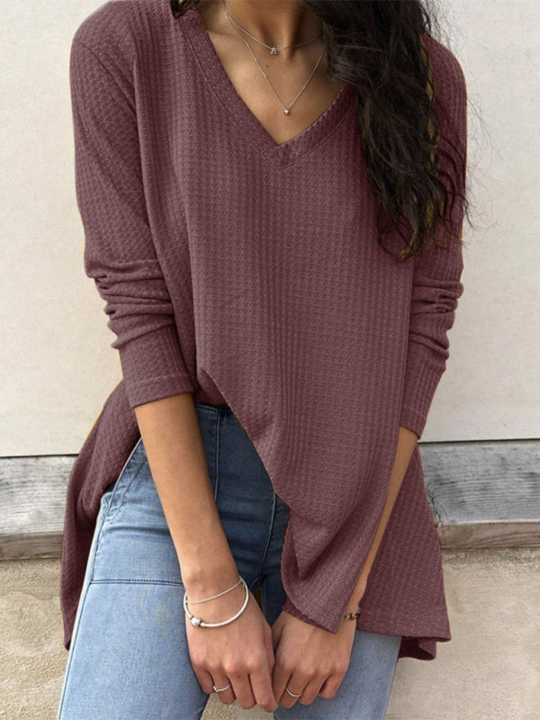 Fall Casual Bottomed Shirt Long Sleeve T-Shirt