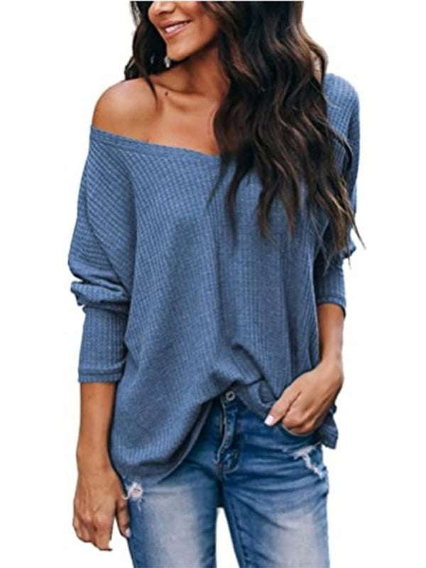 Fall Casual Bottomed Shirt Long Sleeve T-Shirt