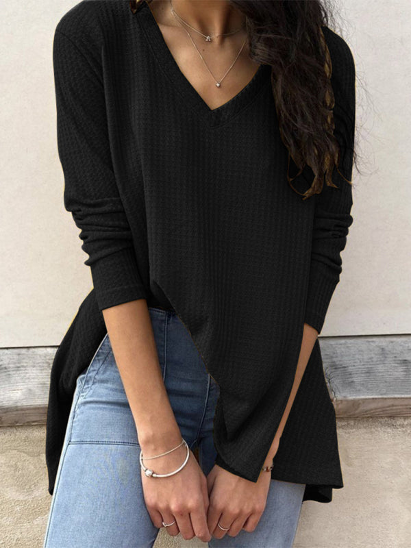 Fall Casual Bottomed Shirt Long Sleeve T-Shirt