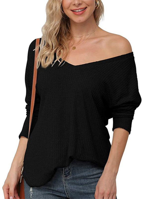 Fall Casual Bottomed Shirt Long Sleeve T-Shirt