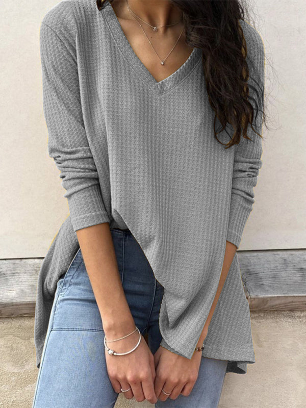 Fall Casual Bottomed Shirt Long Sleeve T-Shirt