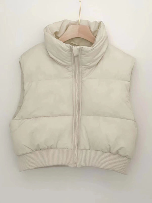 New women's street fashion urban casual cotton vest vest