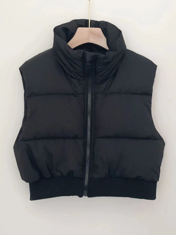 New women's street fashion urban casual cotton vest vest