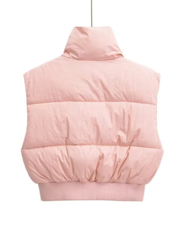 New women's street fashion urban casual cotton vest vest