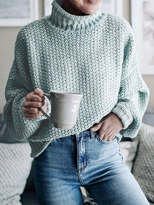 Cozy Cotton Knit Autumn-Winter Women's Sweater