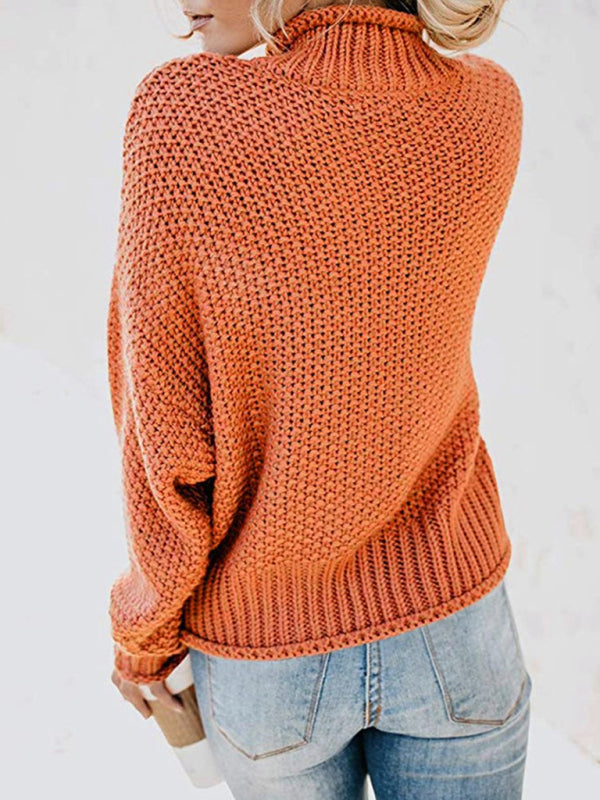 Cozy Cotton Knit Autumn-Winter Women's Sweater