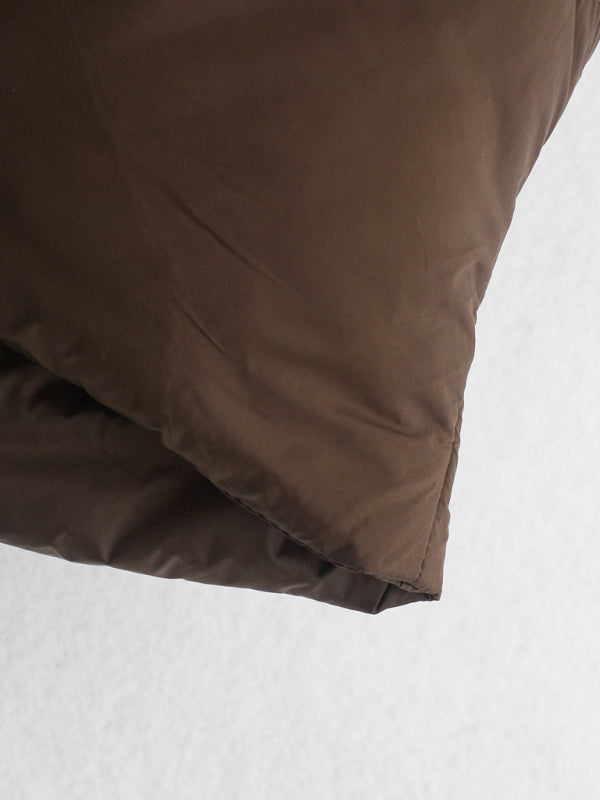 Women's quilted zipper stand collar vest jacket