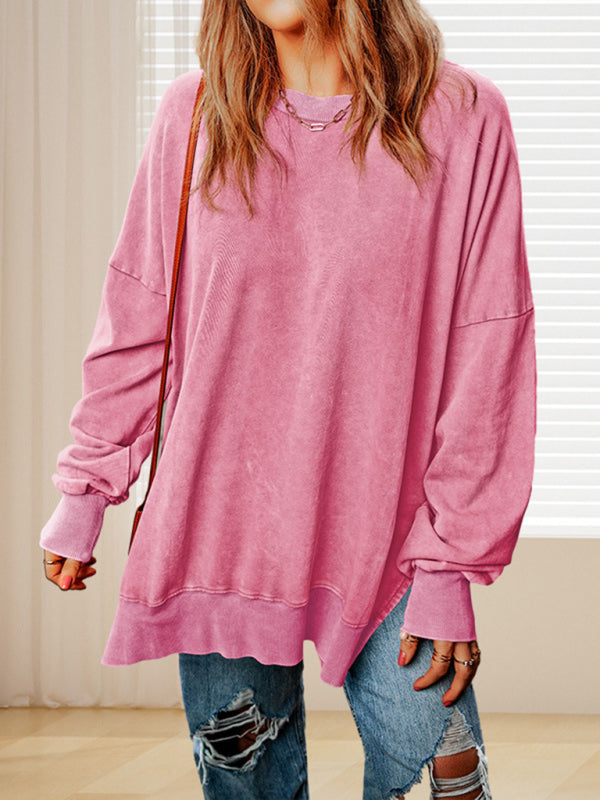 Oversized Casual Loose Fit Pullover Top