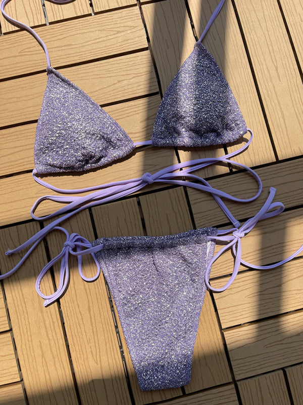 New fashionable strap triangle bikini