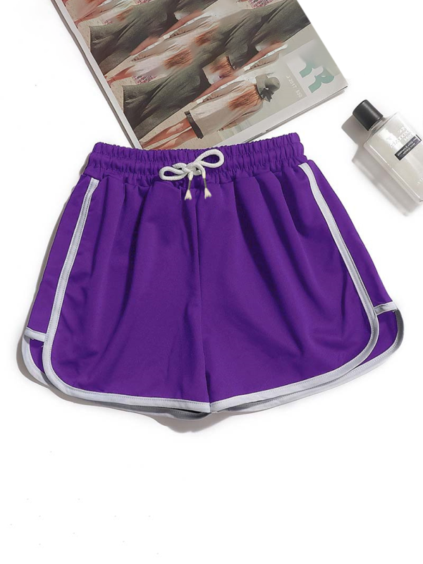 New sports style three-quarter shorts yoga loose hot pants