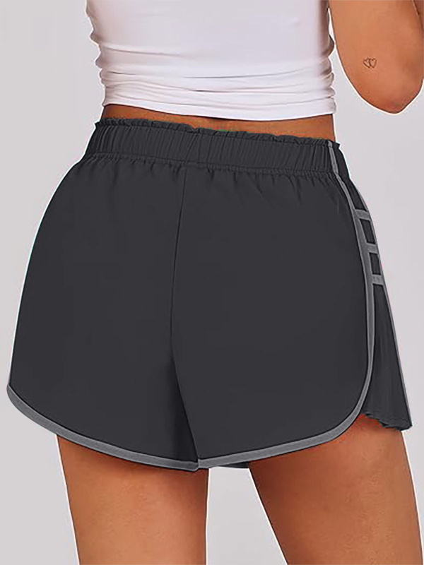 Ladies new style sports quick-drying pleated shorts