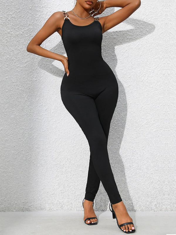 New sexy jumpsuit tight suspenders jumpsuit