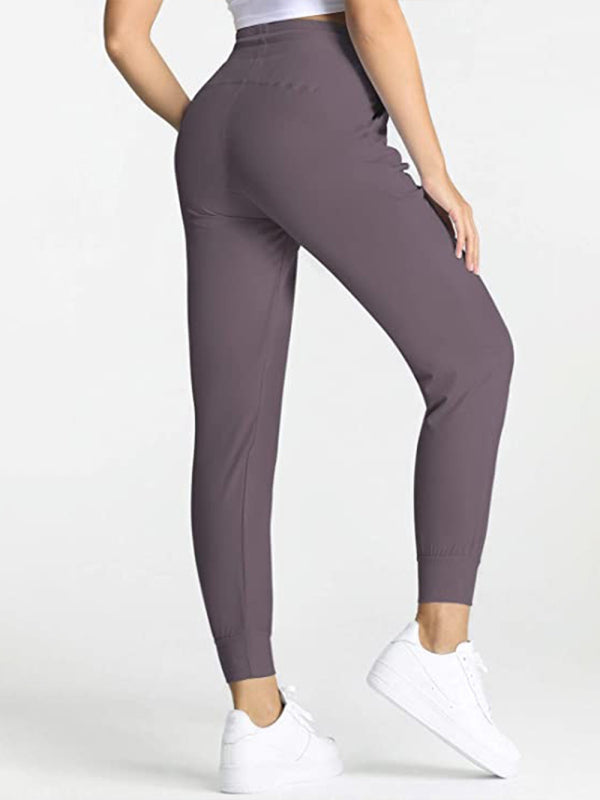 Women's quick dry loose running trousers