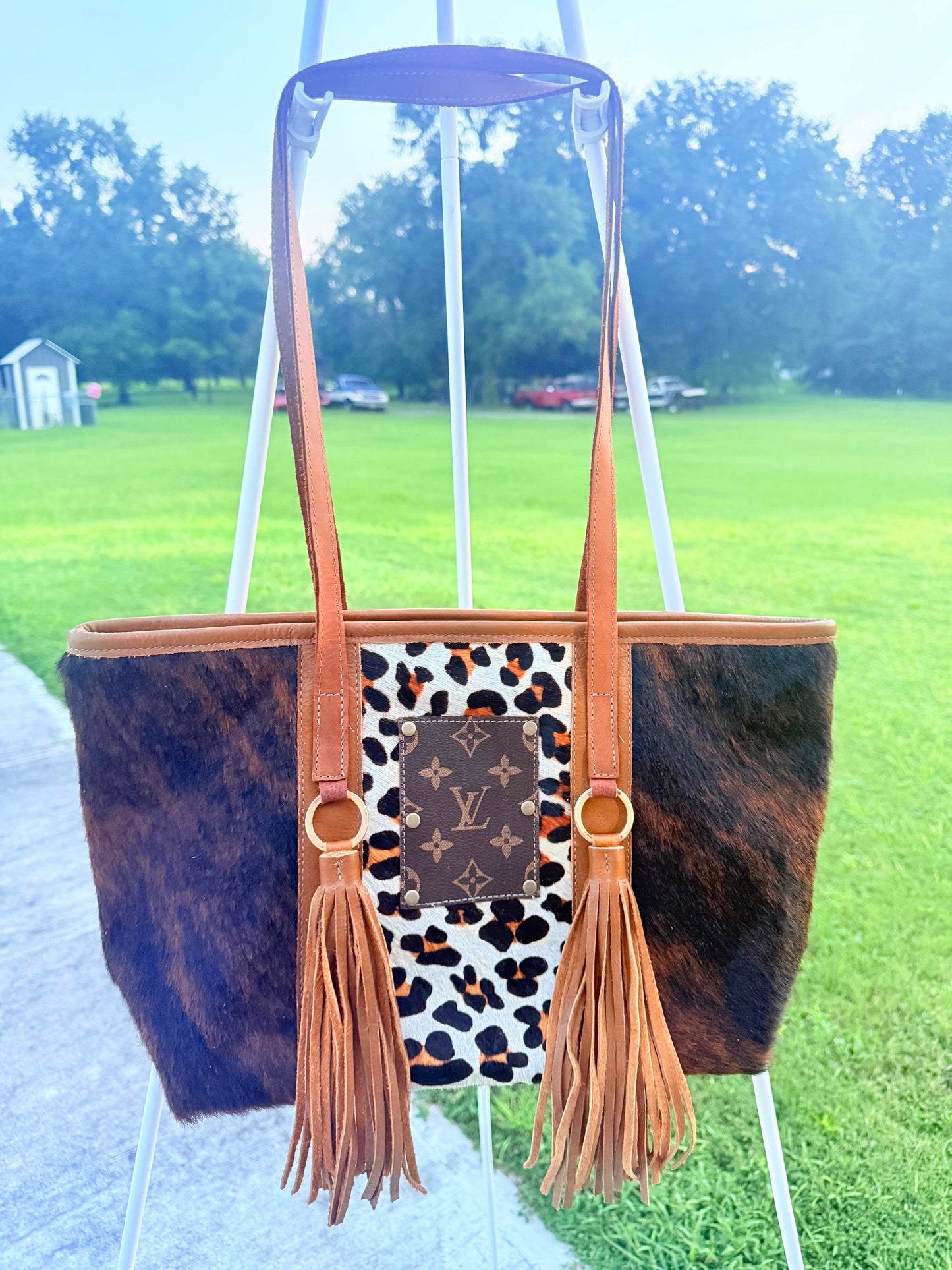 Luxury Western Bag with LV